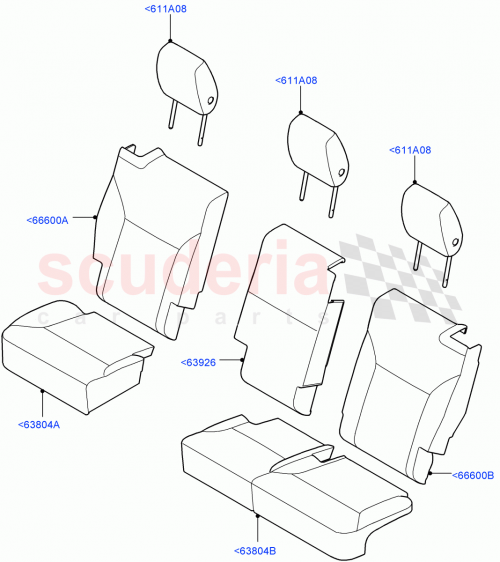 Part Diagram for Land Rover LR080657