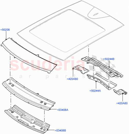 Part Diagram for Land Rover LR136659