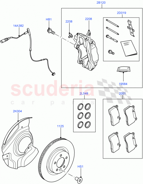 Part Diagram for Land Rover LR042746