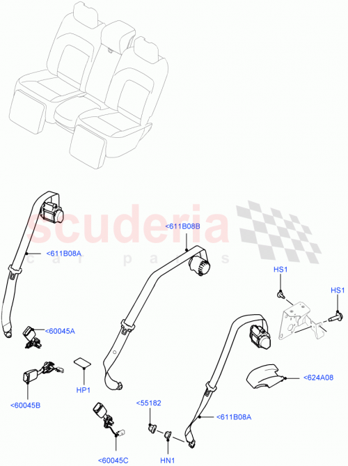 Part Diagram for Land Rover LR098277