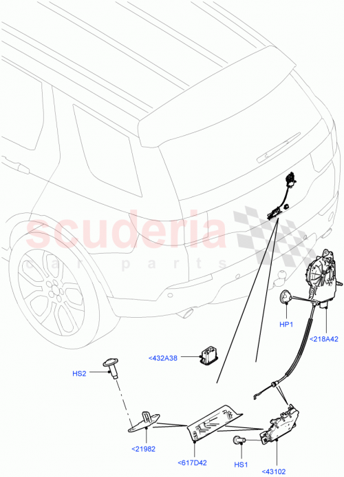 Part Diagram for Land Rover LR085286