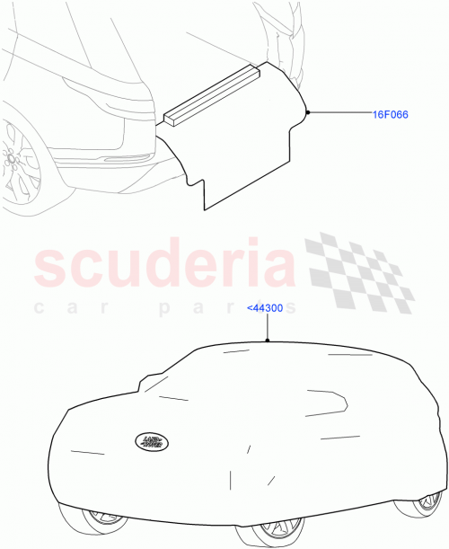Part Diagram for Land Rover VPLYP0289
