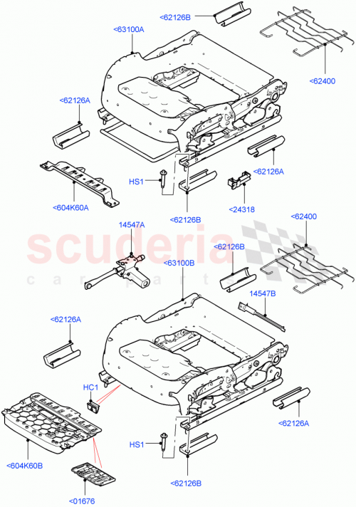 Part Diagram for Land Rover LR042335