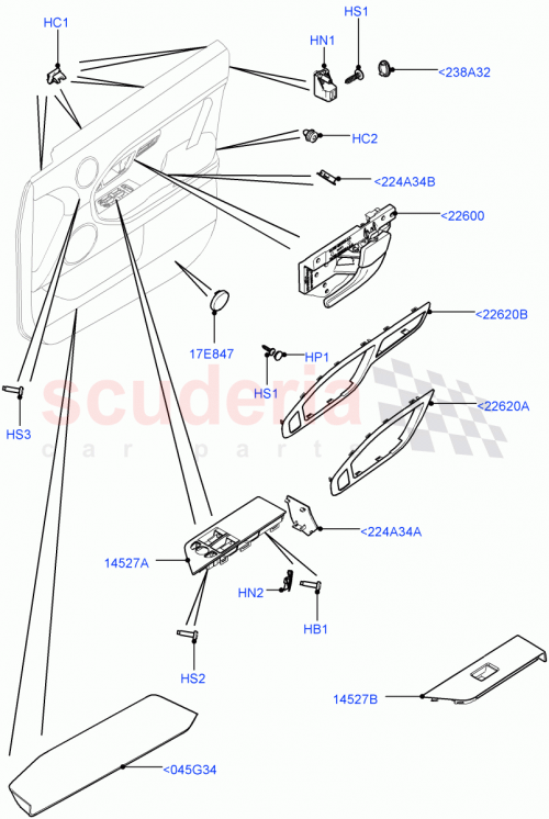 Part Diagram for Land Rover LR028042