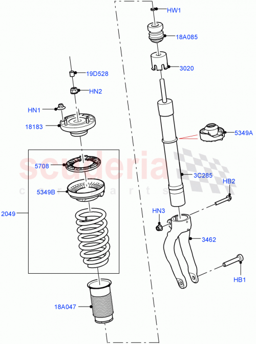 Part Diagram for Land Rover LR141926
