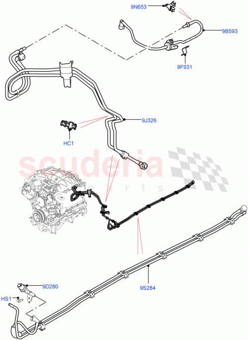 Part Diagram for Land Rover LR093086