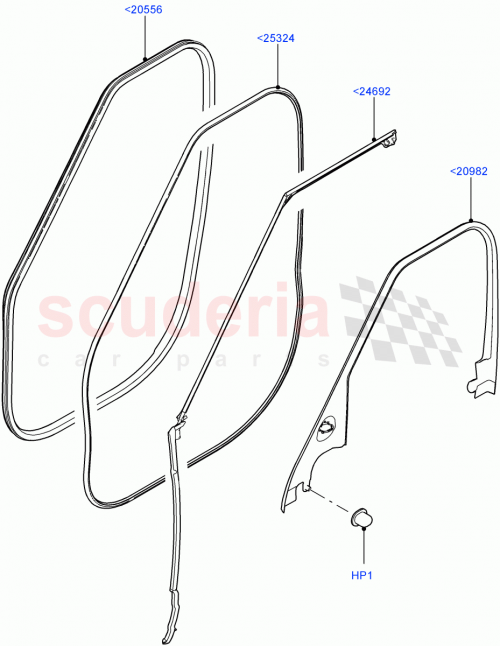 Part Diagram for Land Rover LR038529