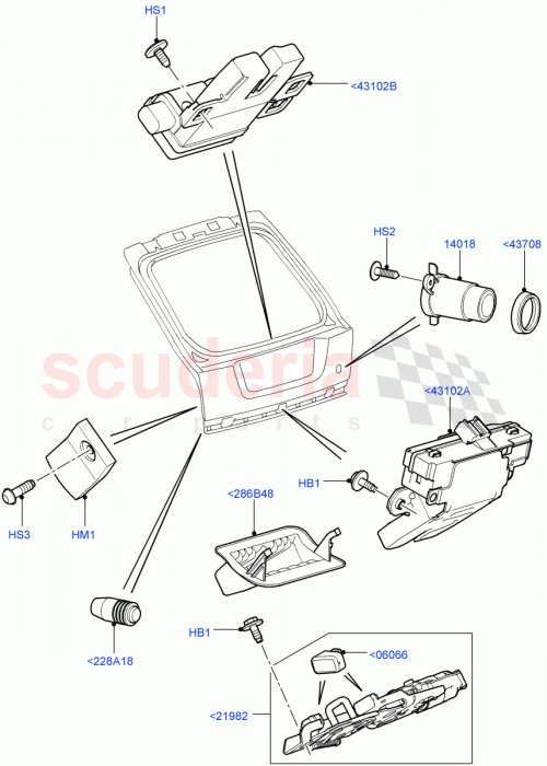 Part Diagram for Land Rover LR016678