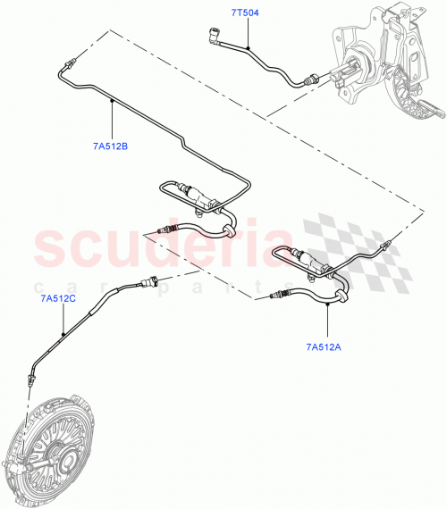 Part Diagram for Land Rover LR117248