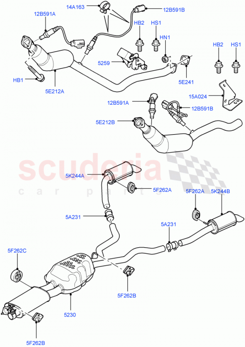 Part Diagram for Land Rover WCI500140