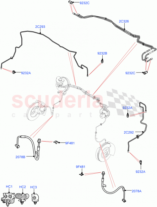 Part Diagram for Land Rover LR091262