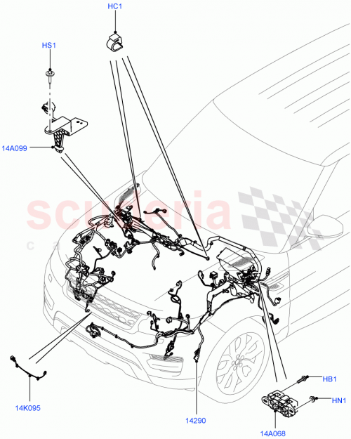 Part Diagram for Land Rover LR090054
