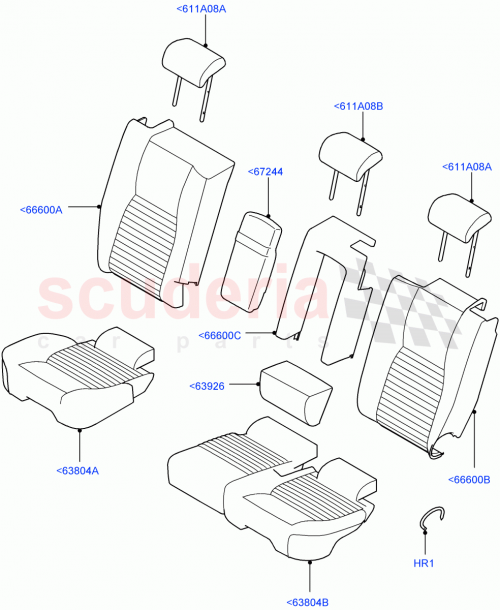 Part Diagram for Land Rover LR078078