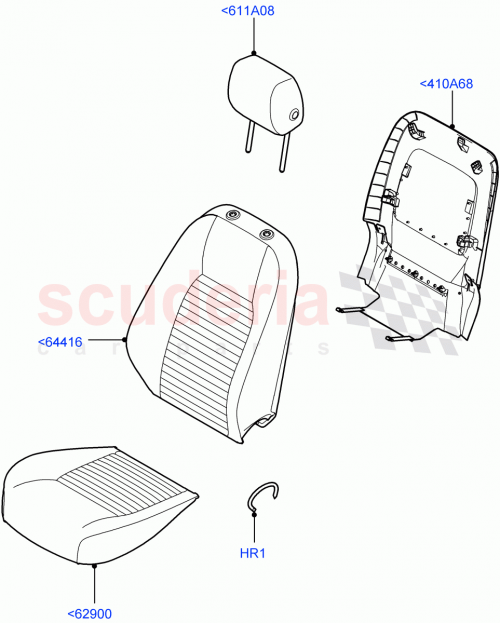 Part Diagram for Land Rover LR126873
