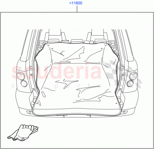 Part Diagram for Land Rover VPLSS0016