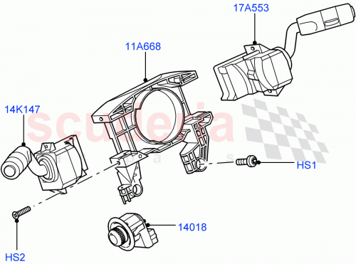 Part Diagram for Land Rover XPC500150