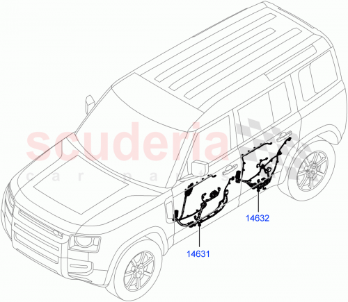 Part Diagram for Land Rover LR136887