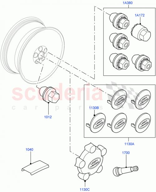 Part Diagram for Land Rover LR137859