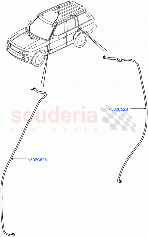 Part Diagram for Land Rover LR014230