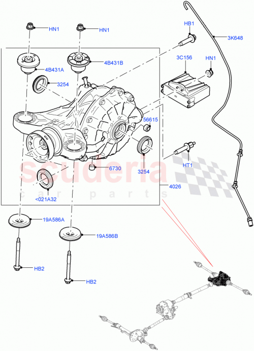 Part Diagram for Land Rover LR085983