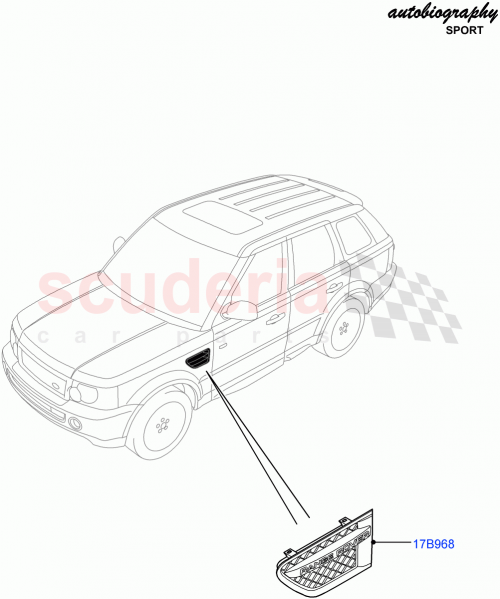 Part Diagram for Land Rover LR019281