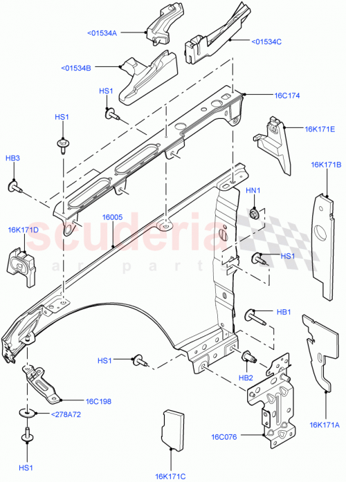 Part Diagram for Land Rover LR042983