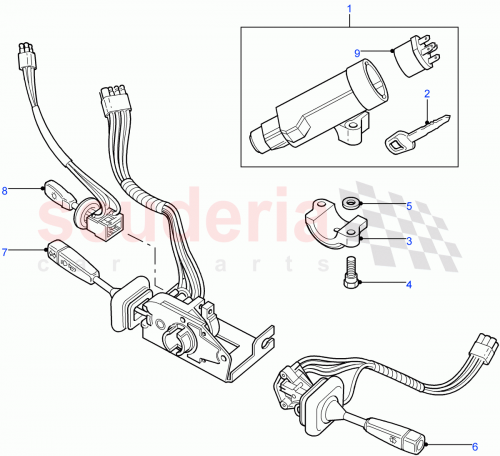 Part Diagram for Land Rover LR035359