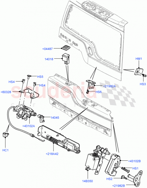 Part Diagram for Land Rover LR017470