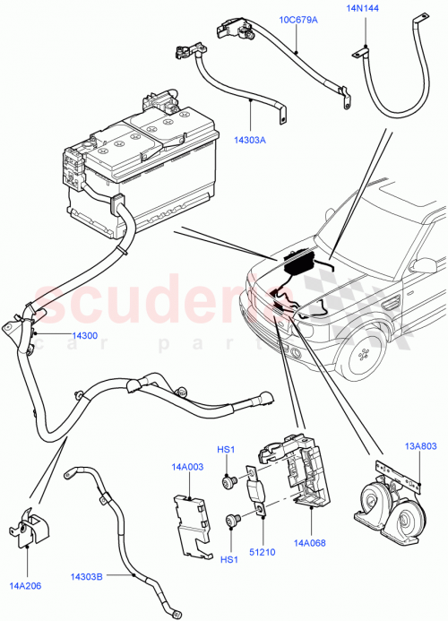 Part Diagram for Land Rover LR020093
