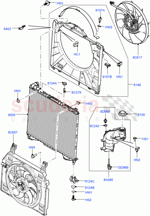 Part Diagram for Land Rover LR069901
