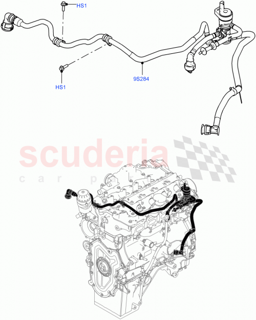 Part Diagram for Land Rover LR092093