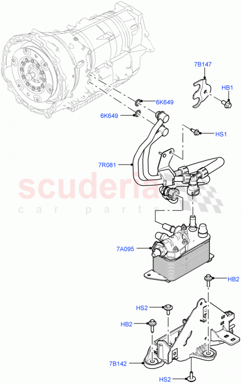 Part Diagram for Land Rover LR141748
