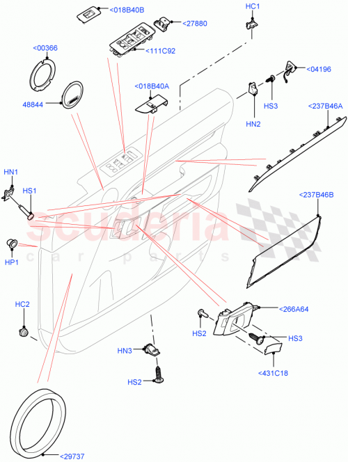 Part Diagram for Land Rover LR082003