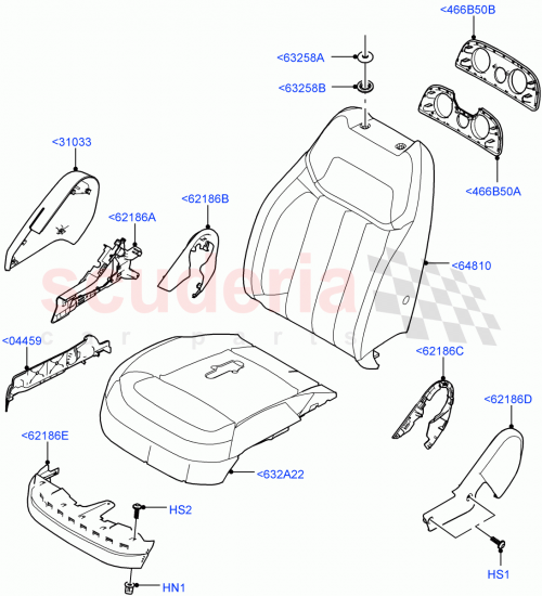 Part Diagram for Land Rover LR156884
