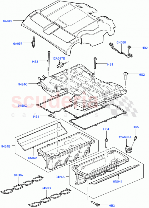 Part Diagram for Land Rover LR167464