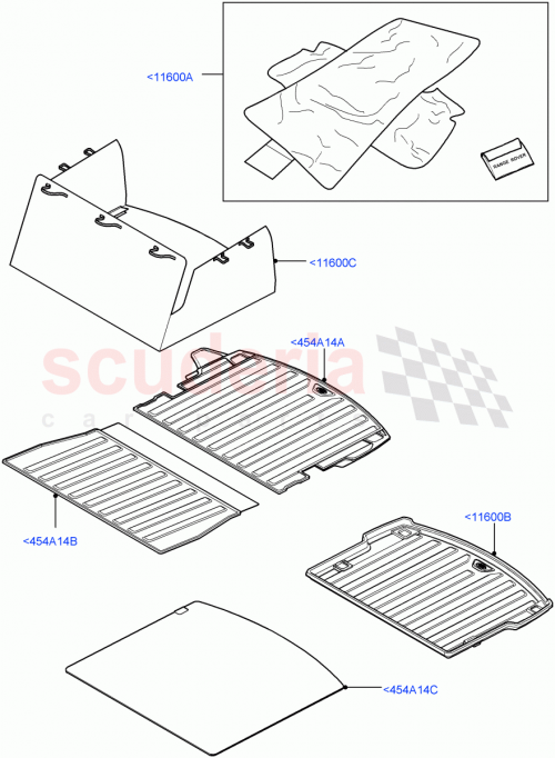 Part Diagram for Land Rover VPLCS0279
