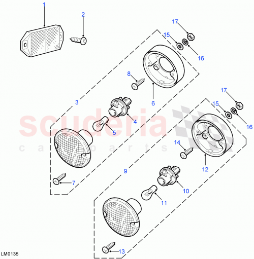 Part Diagram for Land Rover LR048202