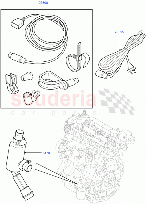 Part Diagram for Land Rover LR031621
