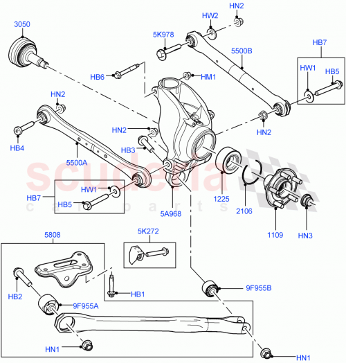 Part Diagram for Land Rover LR024508