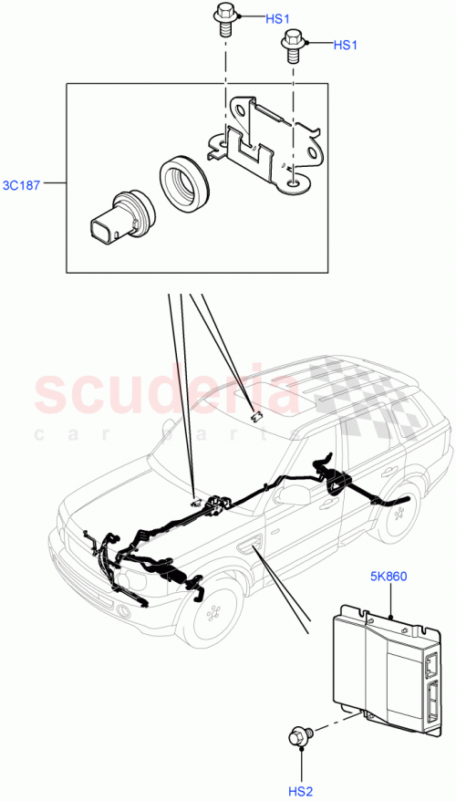 Part Diagram for Land Rover LR023232