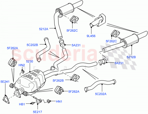Part Diagram for Land Rover LR019720
