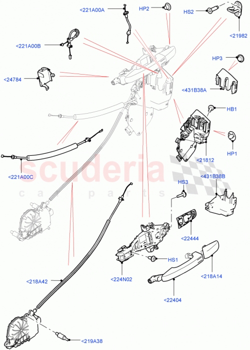 Part Diagram for Land Rover LR045009