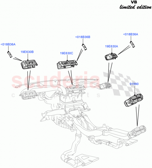 Part Diagram for Land Rover LR043454