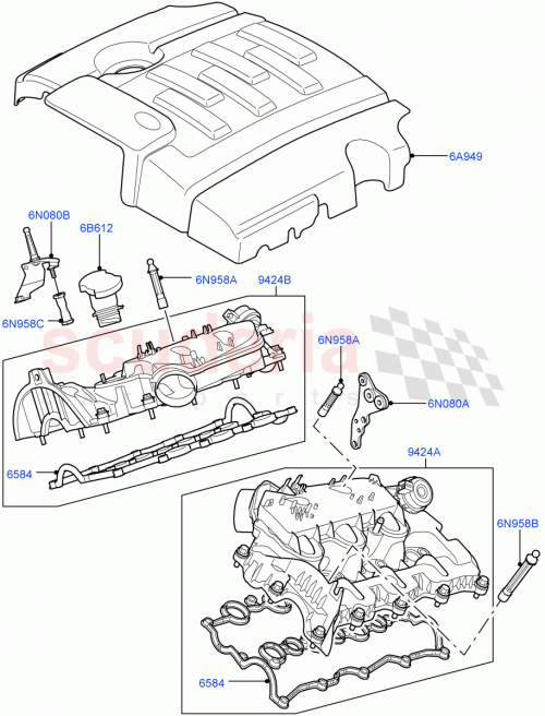 Part Diagram for Land Rover LR016839