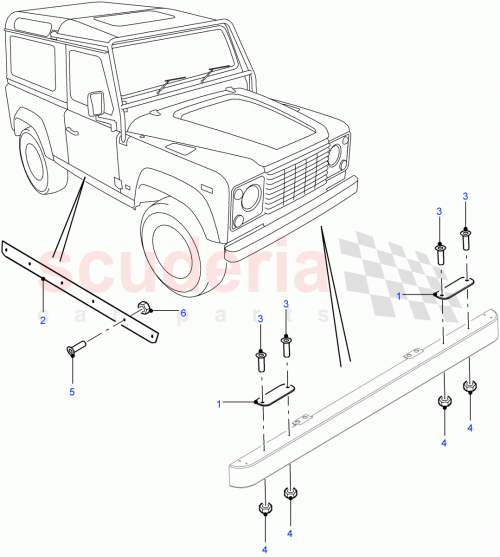 Part Diagram for Land Rover LR024181