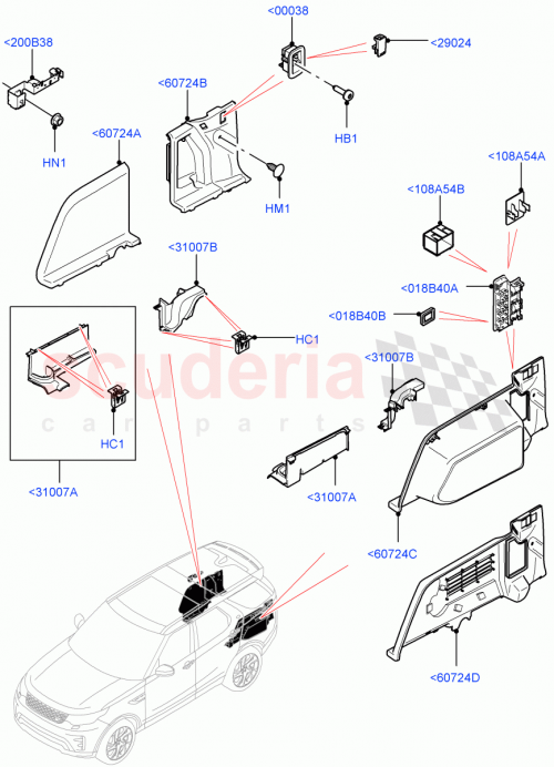 Part Diagram for Land Rover LR146250