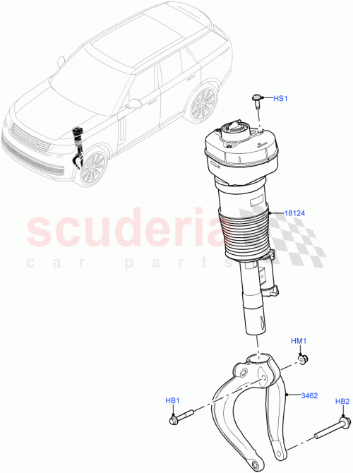 Part Diagram for Land Rover LR153015