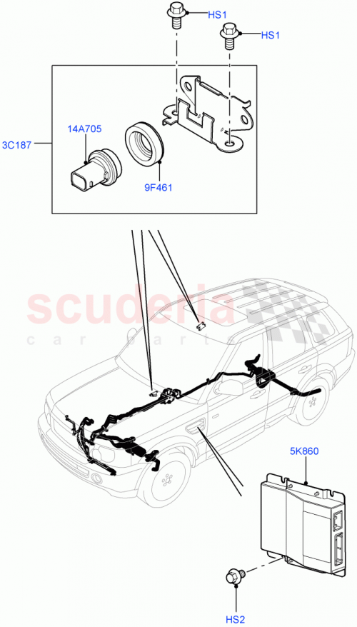 Part Diagram for Land Rover NNW504024