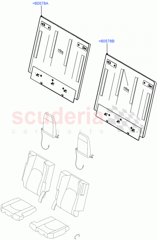 Part Diagram for Land Rover LR146818