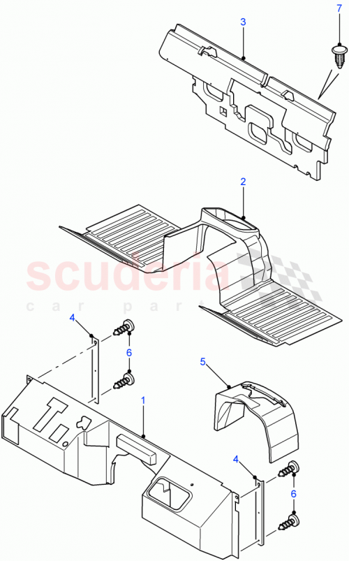 Part Diagram for Land Rover LR040903
